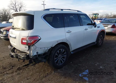 2018 Nissan Armada Sl from USA, damaged, VIN JN8AY2ND2J9057547